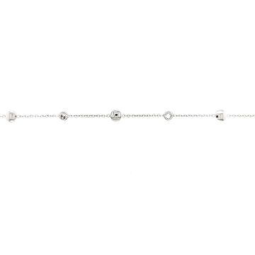 Juwelier Vanquaethem Armband - Goud 18 karaat - Zirconium