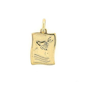 Juwelier Vanquaethem - Hanger - Goud 18 karaat - Horoscoop